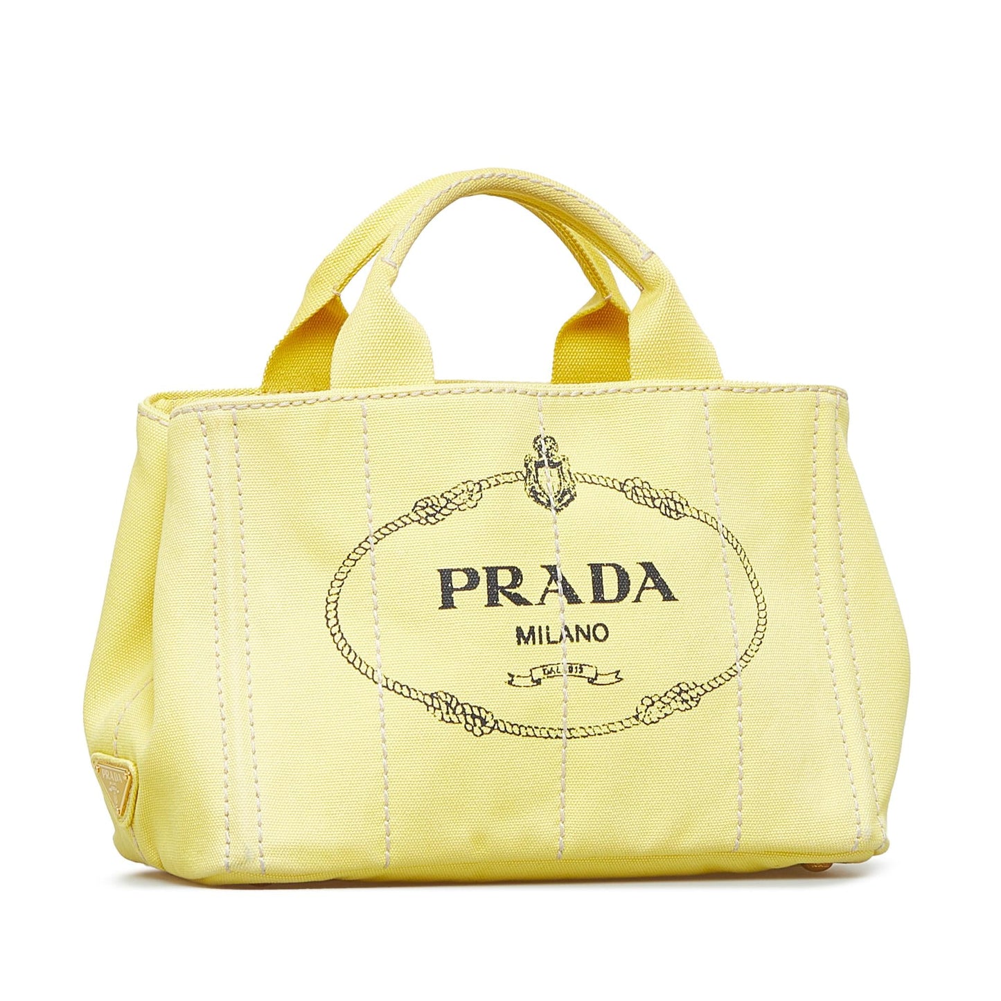 Prada Canapa Logo Satchel (SHG-Emy4km)
