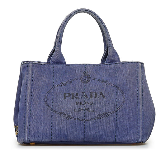 Prada Canapa Logo Satchel (SHG-oPTCsm)