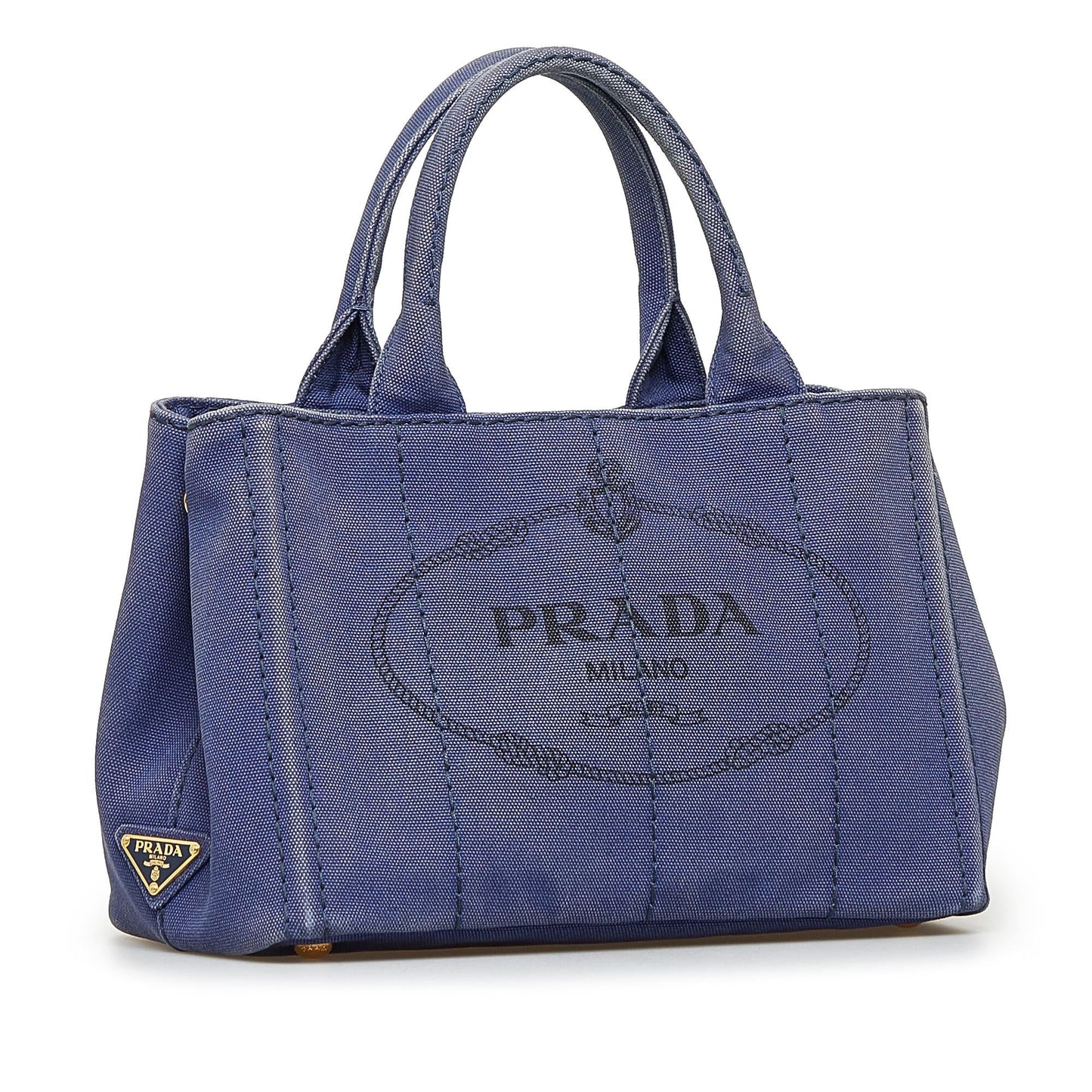 Prada Canapa Logo Satchel (SHG-oPTCsm)