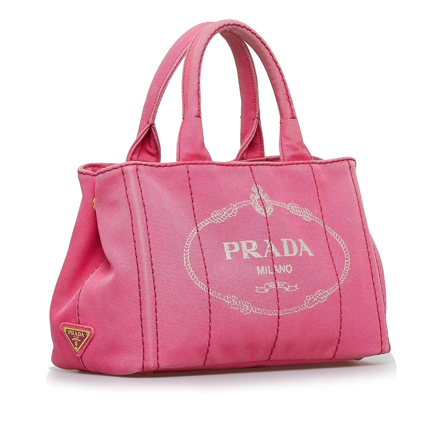 Prada Canapa Logo Satchel (SHG-nY4K5U)