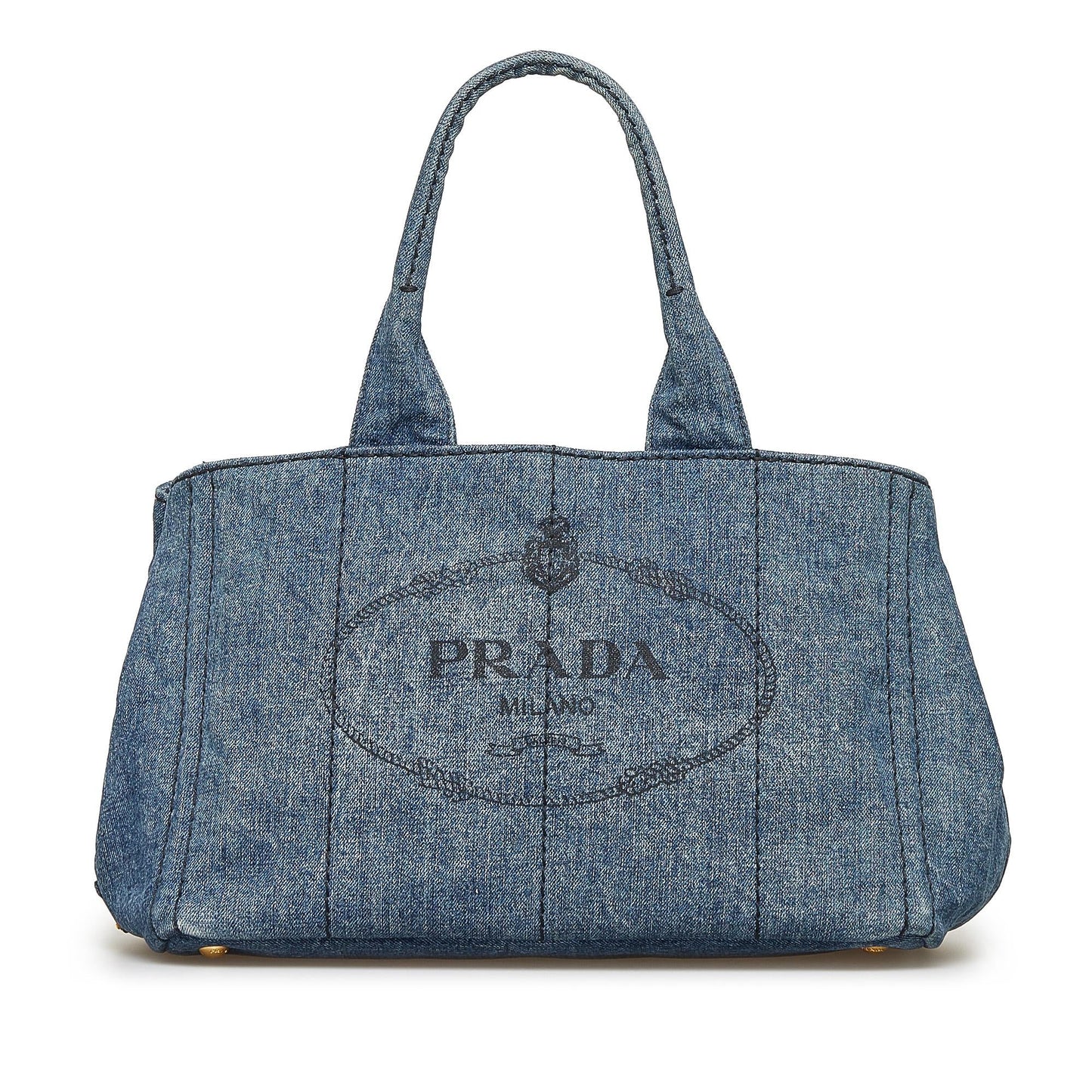Prada Canapa Logo Satchel (SHG-aNX3NJ)