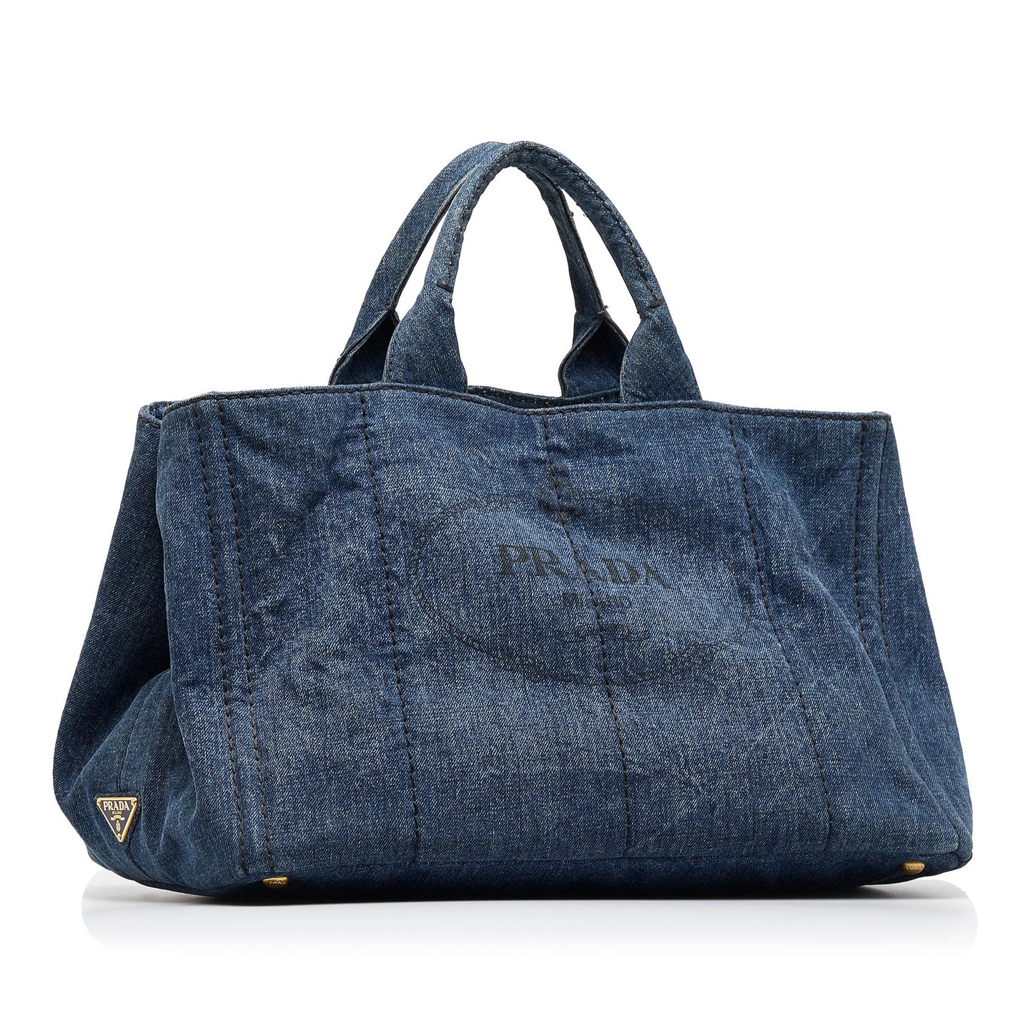 Prada Canapa Logo Satchel (SHG-kUHKTP)