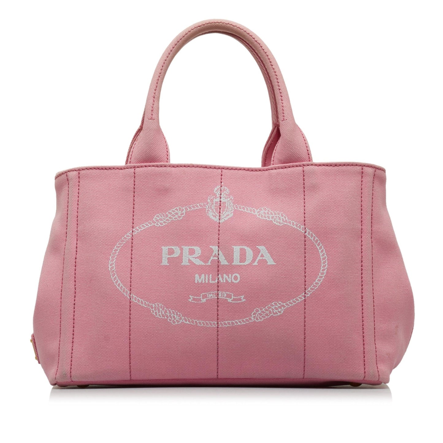 Prada Canapa Logo Satchel (SHG-P1KotG)