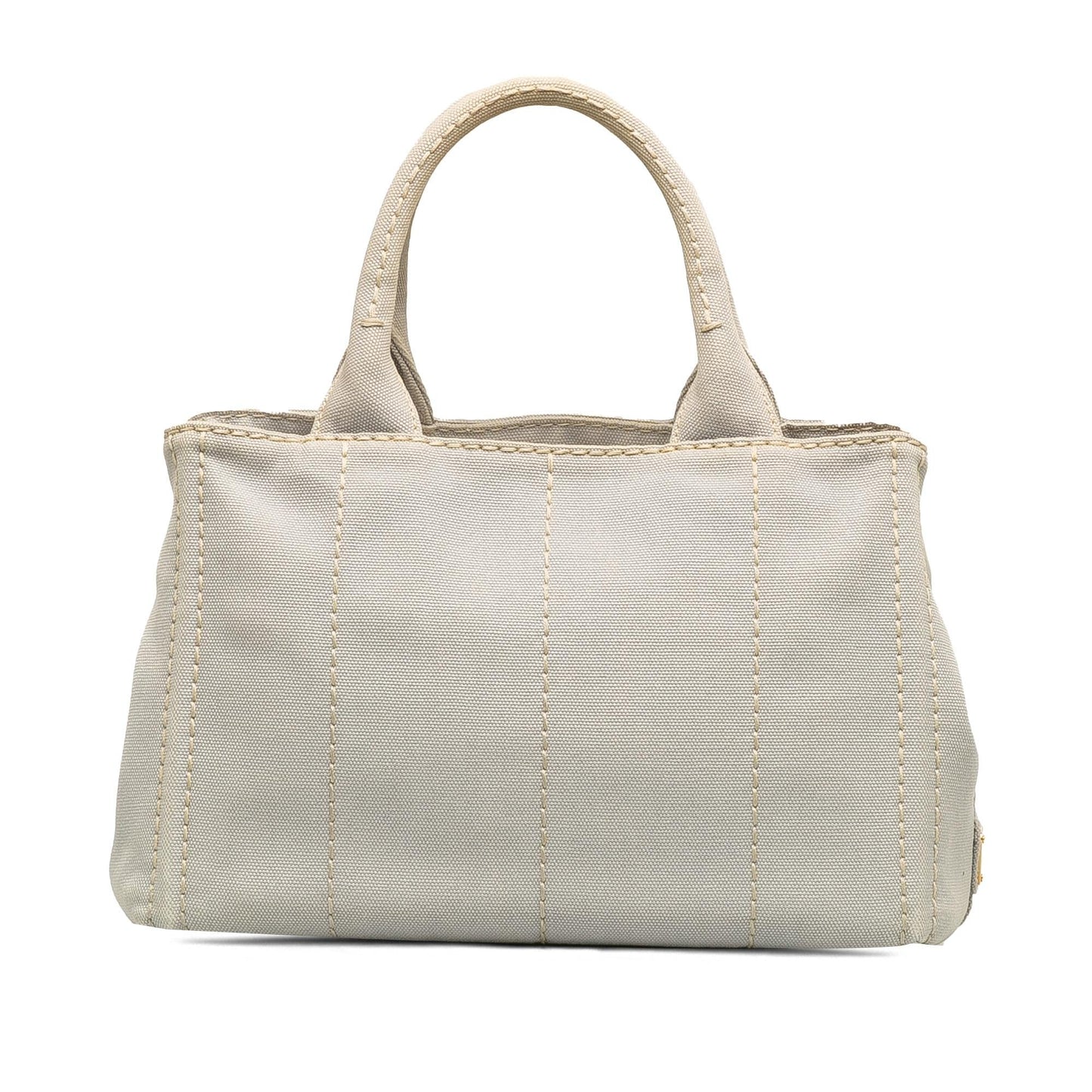 Prada Canapa Logo Satchel (SHG-IQN9Cg)