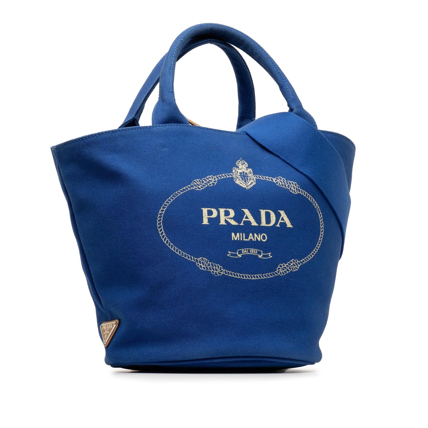 Prada Canapa Logo Satchel (SHG-GhOYtH)