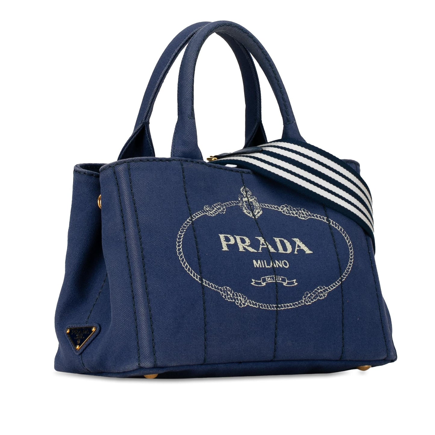 Prada Canapa Logo Satchel (SHG-IyK7Mk)