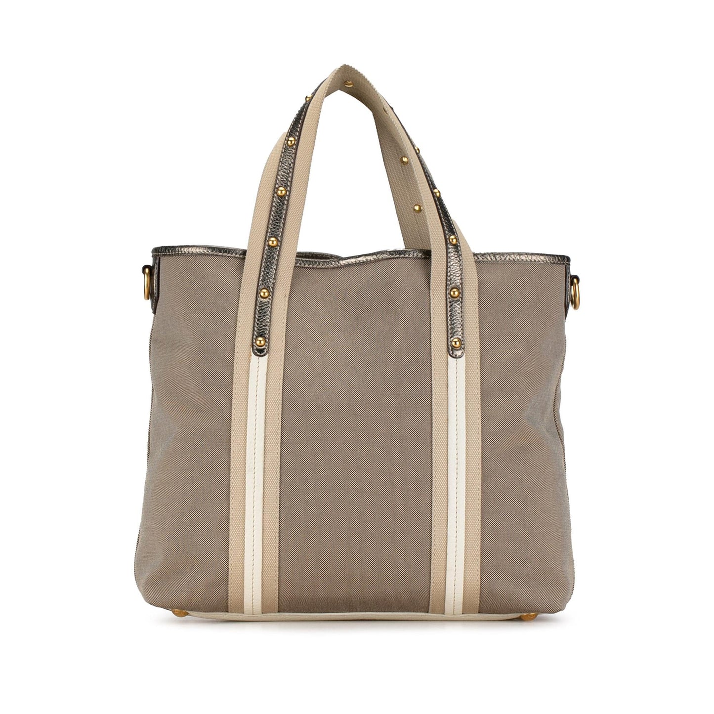 Prada Canapa Logo Satchel (SHG-eyC6kB)