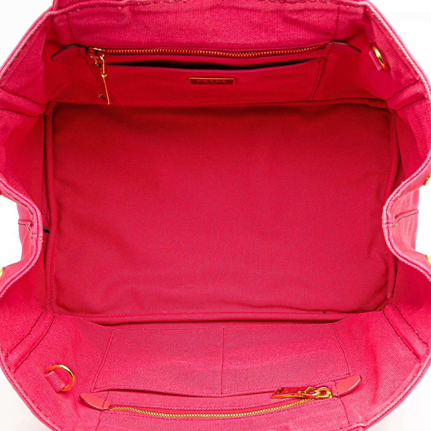 Prada Canapa Logo Satchel (SHG-A90ZCa)