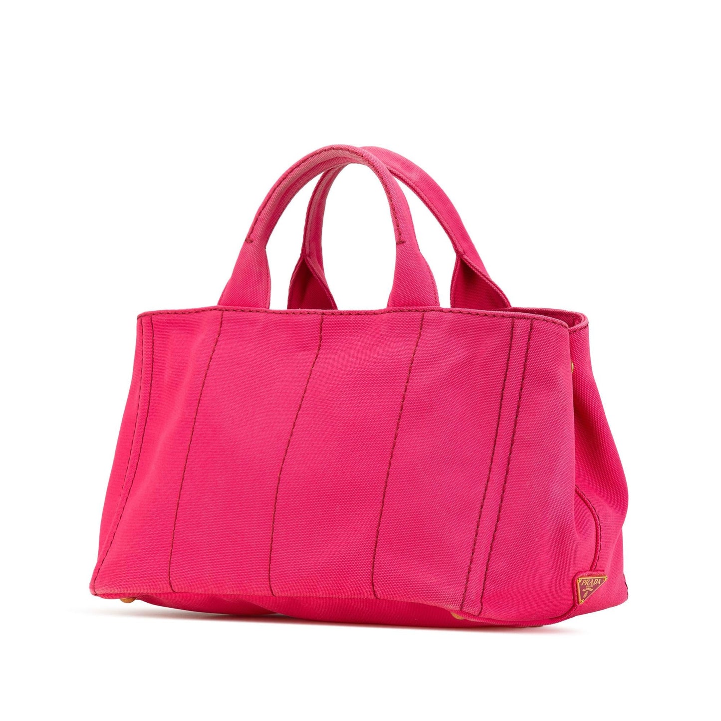 Prada Canapa Logo Satchel (SHG-A90ZCa)