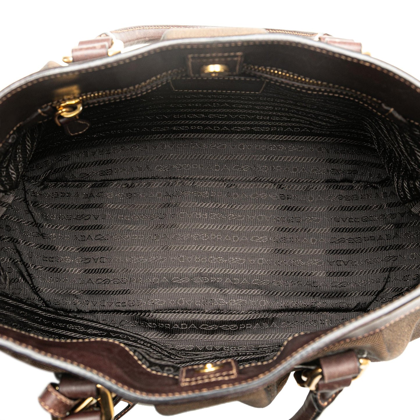Prada Canapa Logo Satchel (SHG-21h9Gl)