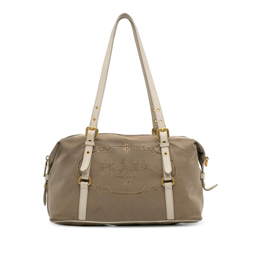 Prada Canapa Logo Shoulder Bag (SHG-6rnwXF)