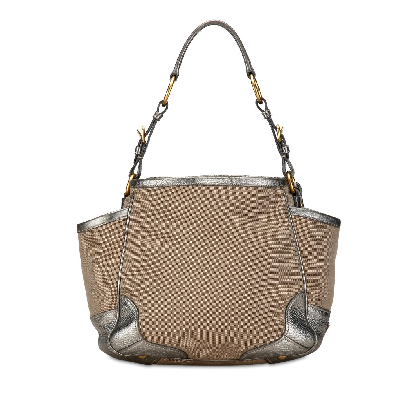 Prada Canapa Logo Shoulder Bag (SHG-MtRggi)