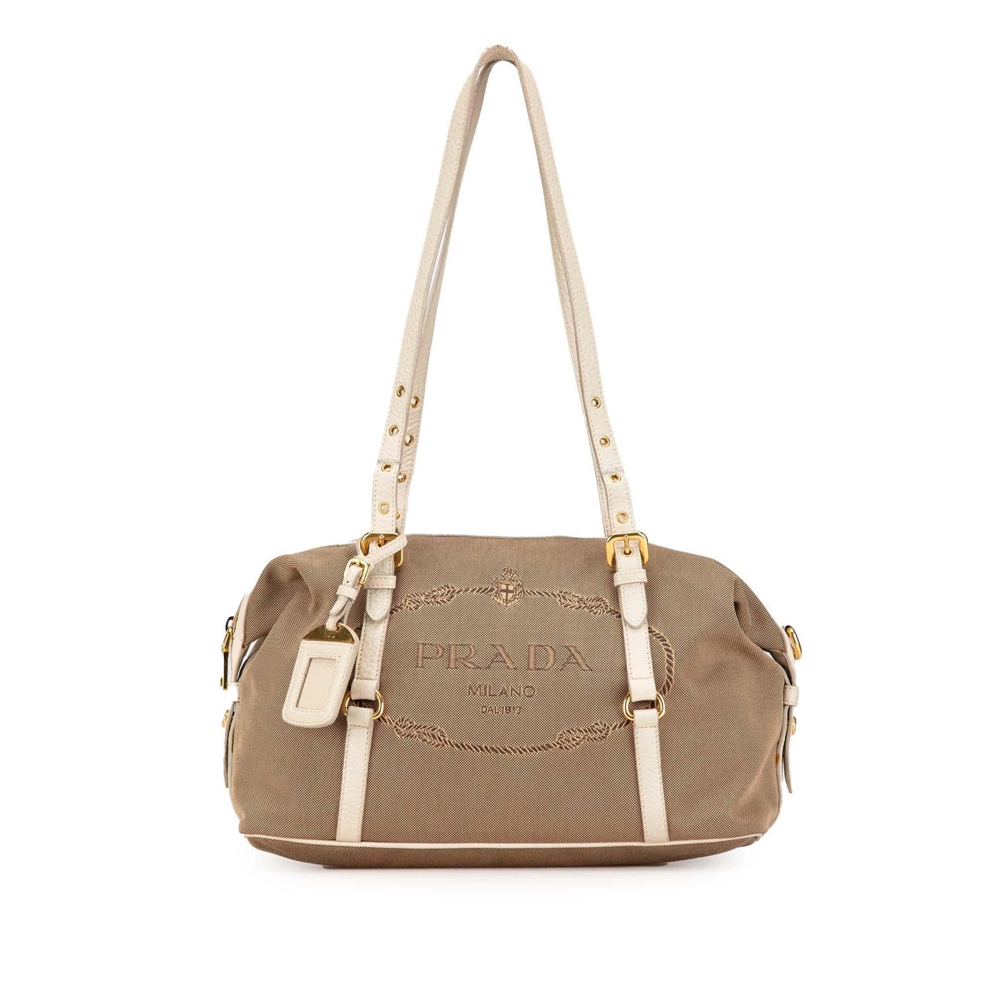 Prada Canapa Logo Shoulder Bag (SHG-gBdCYy)