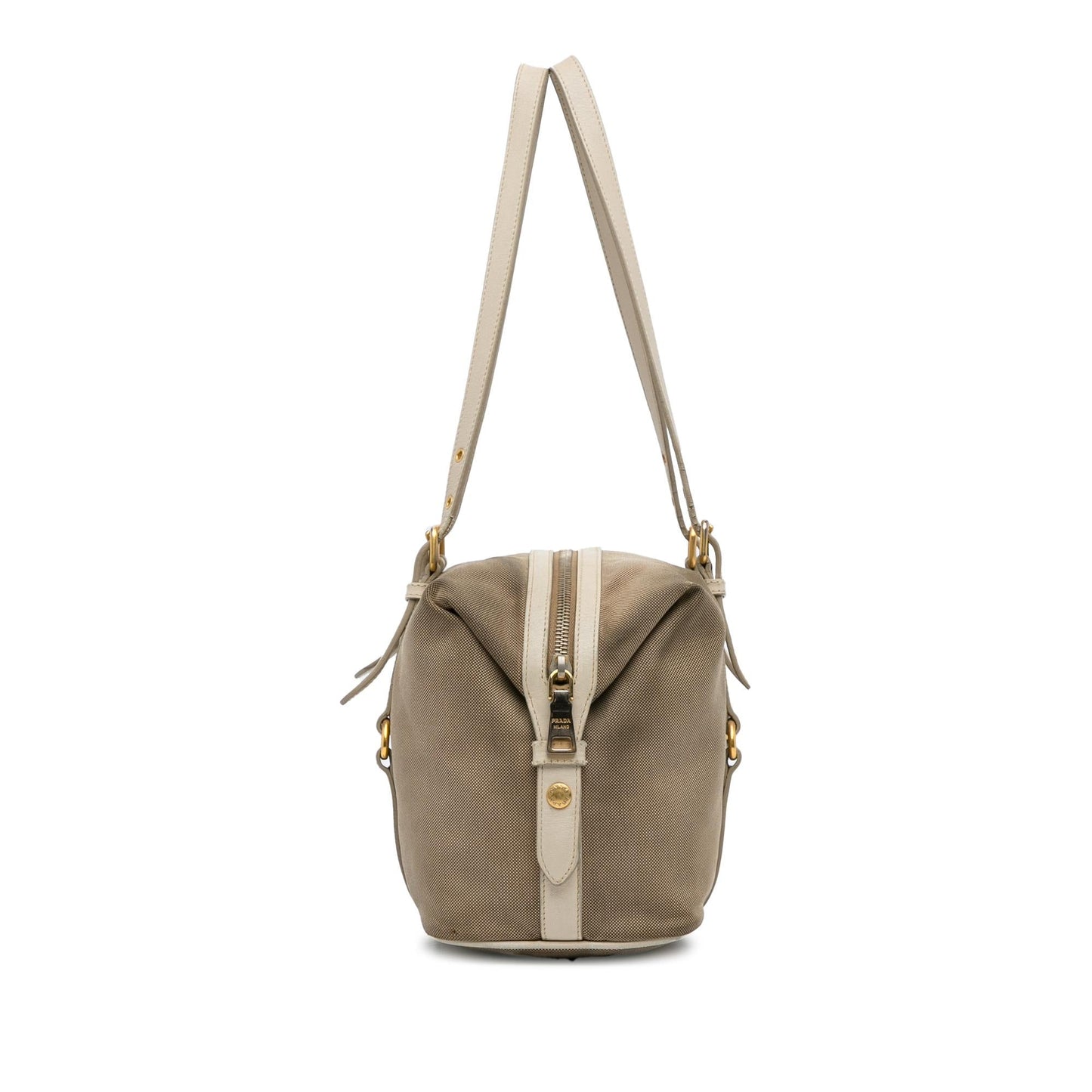 Prada Canapa Logo Shoulder Bag (SHG-mi2BZZ)