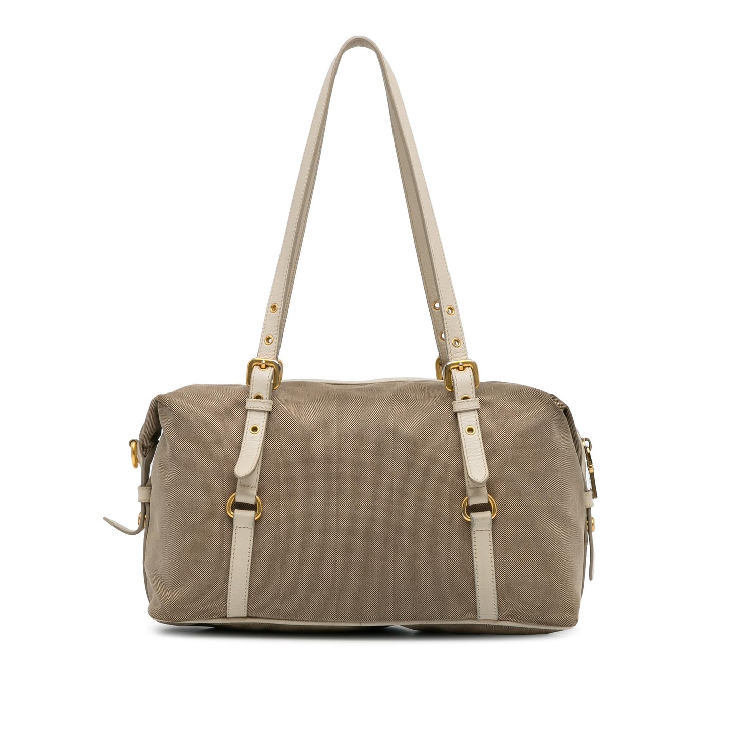 Prada Canapa Logo Shoulder Bag (SHG-mi2BZZ)