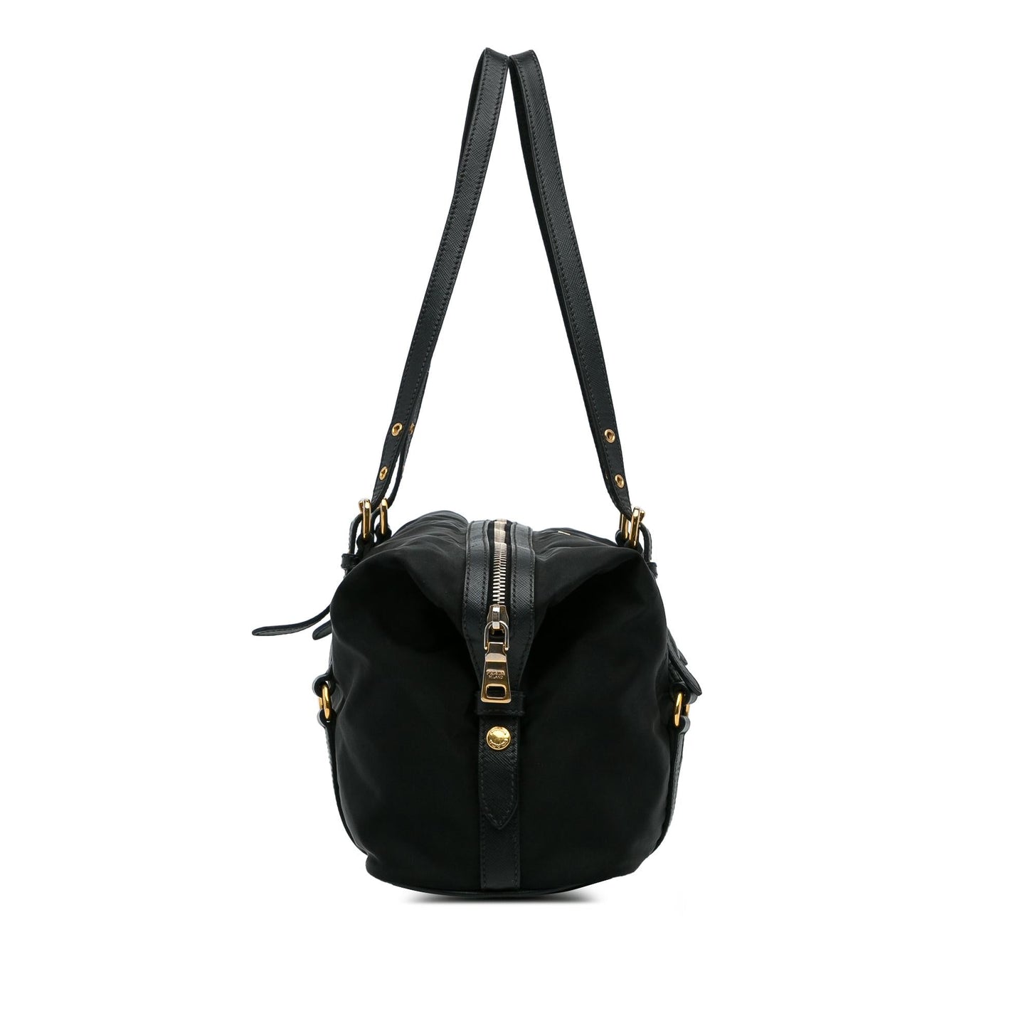 Prada Canapa Logo Tessuto Shoulder Bag (SHG-rGLZ4c)
