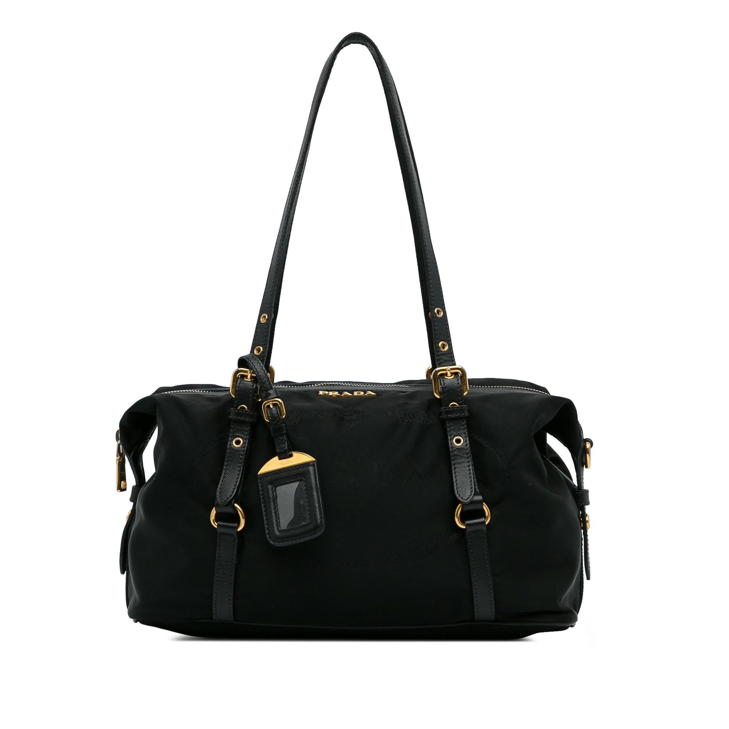 Prada Canapa Logo Tessuto Shoulder Bag (SHG-rGLZ4c)
