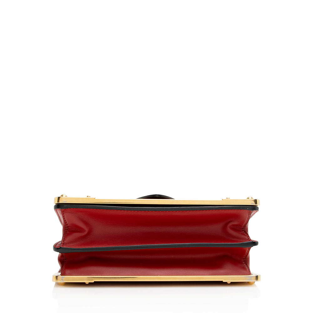 Prada Saffiano Leather Cahier Shoulder Bag (SHF-21606)