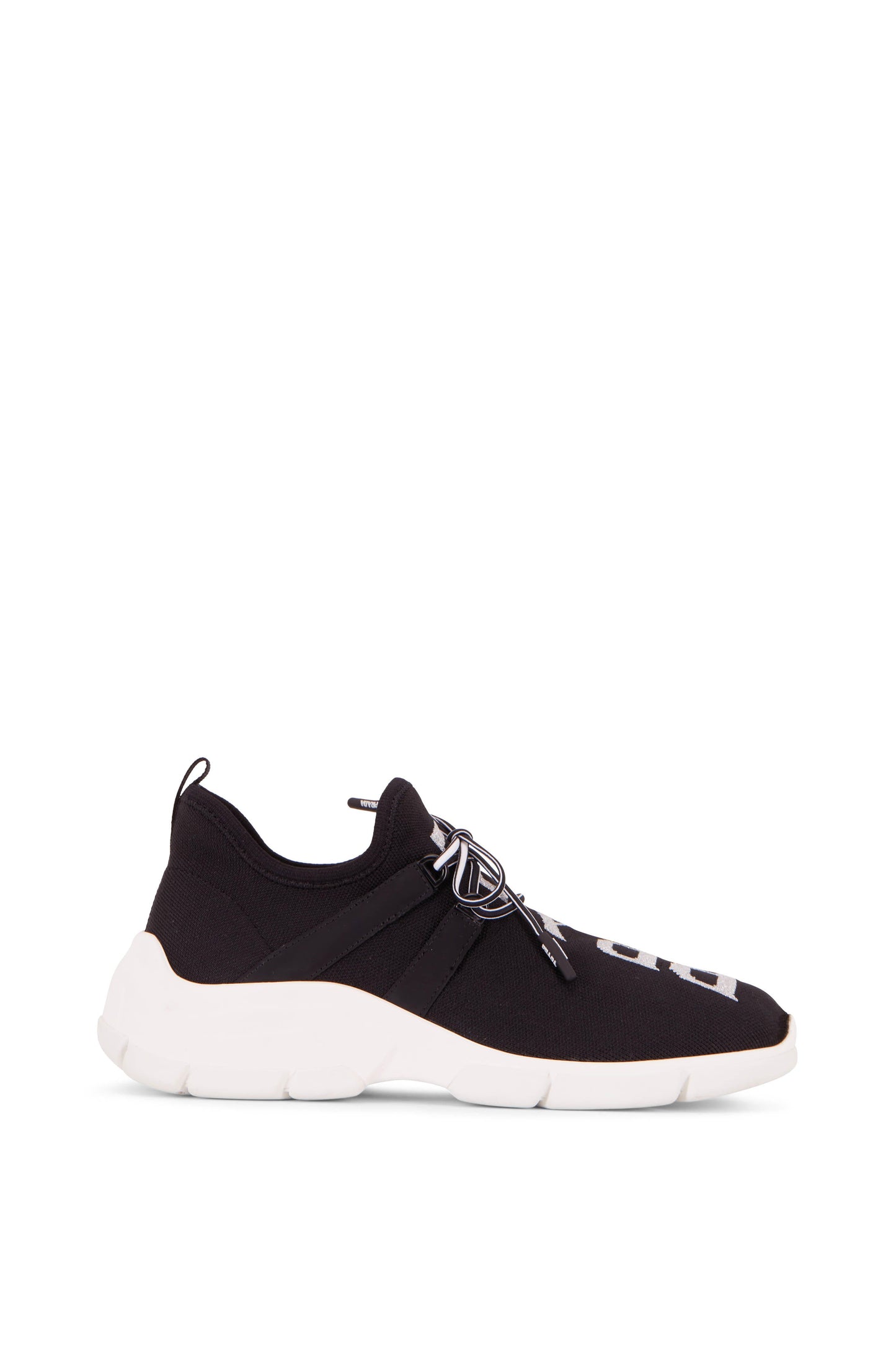 PRADA XY LOGO KNIT SNEAKERS