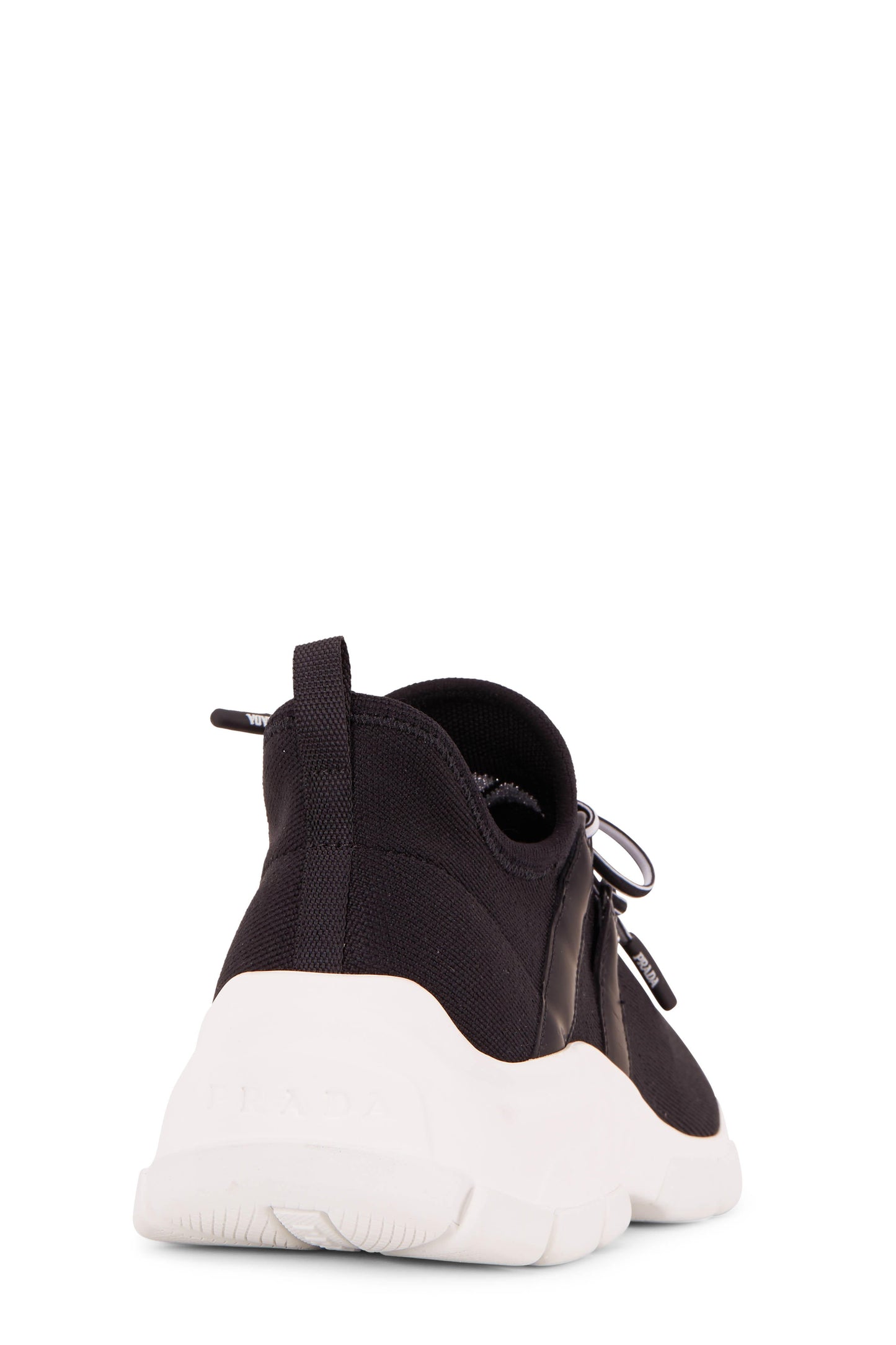 PRADA XY LOGO KNIT SNEAKERS