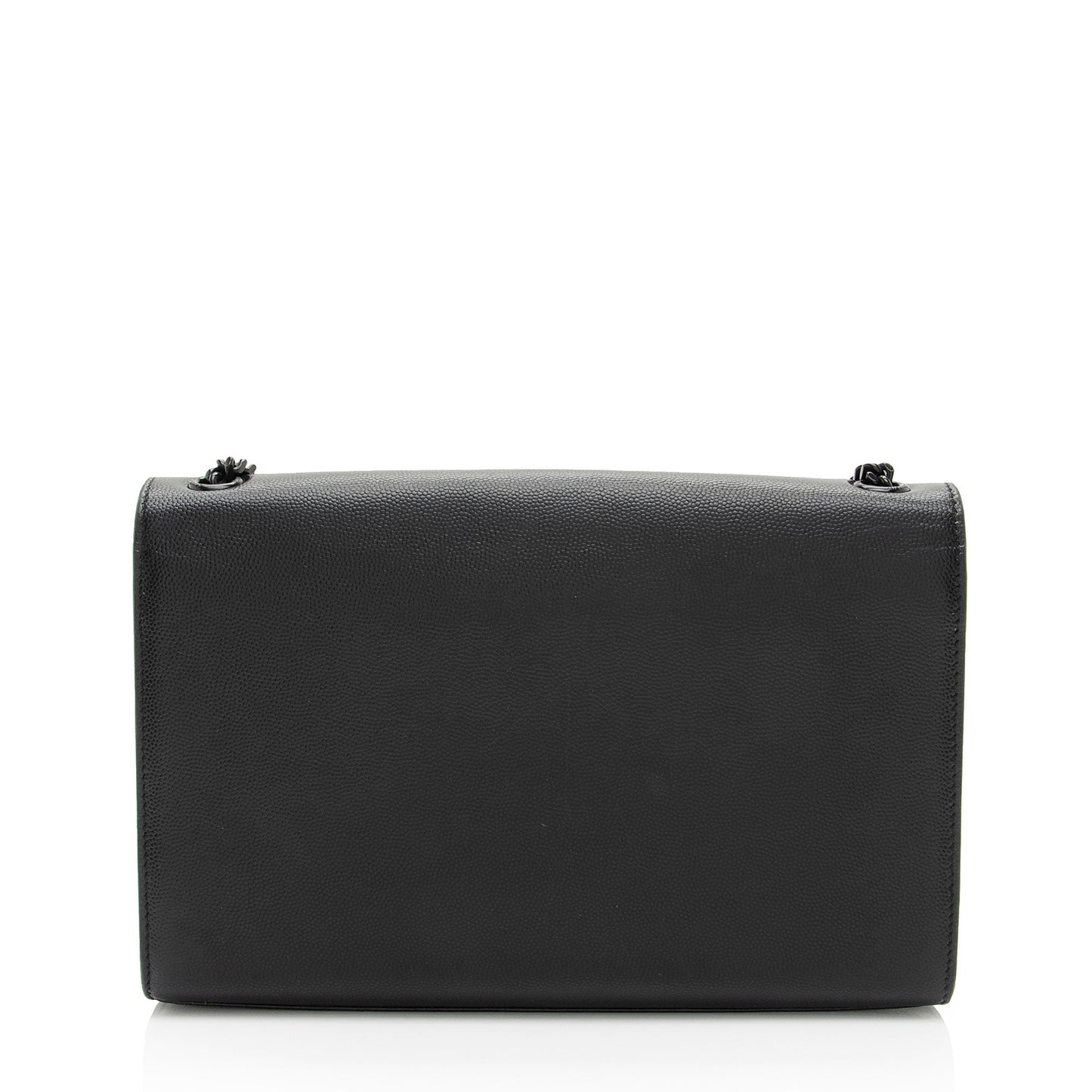 Saint Laurent Grain de Poudre Monogram Kate Medium Shoulder Bag (SHF-hzje5P)