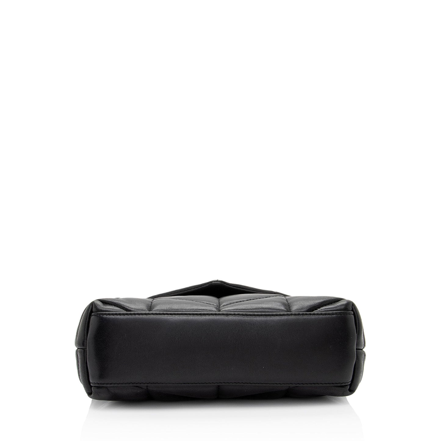 Saint Laurent Lambskin Monogram Puffer LouLou Toy Shoulder Bag (SHF-QVgJj0)