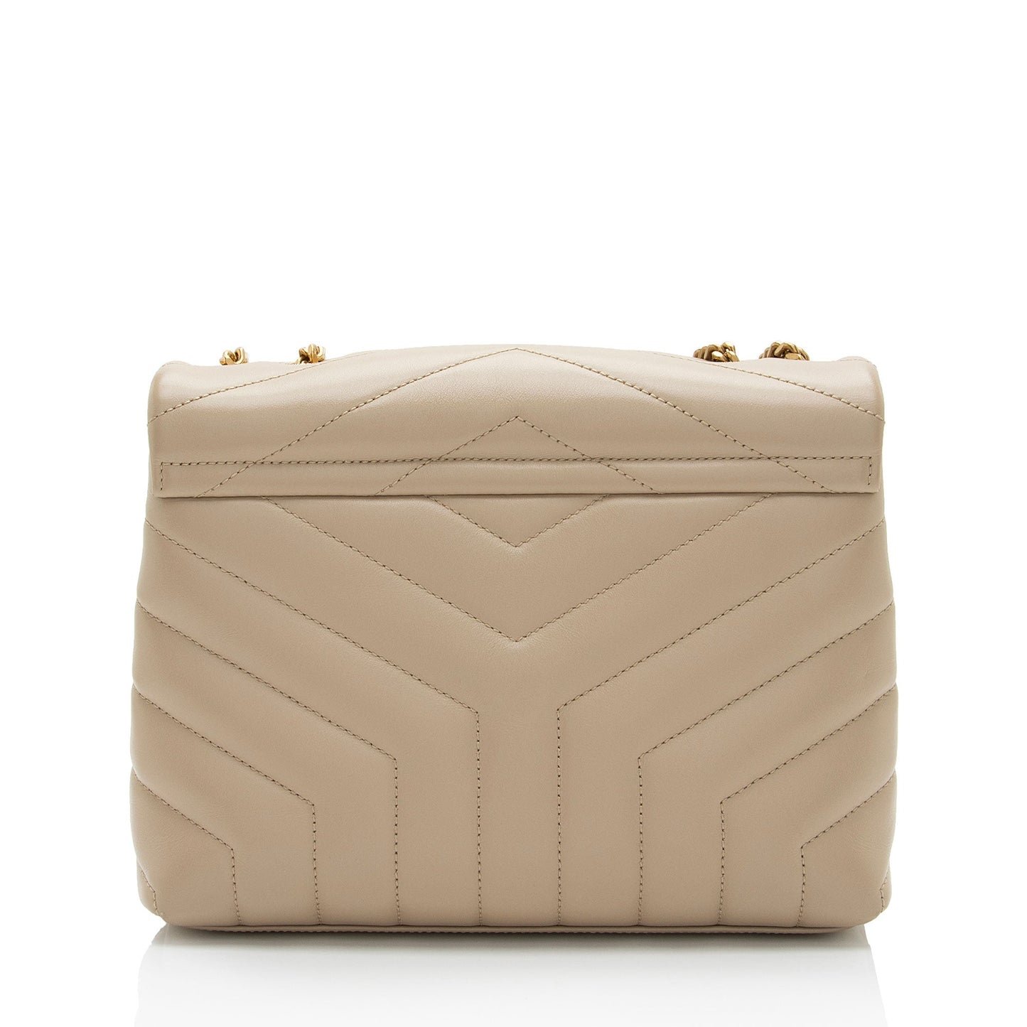 Saint Laurent Matelasse Calfskin Monogram LouLou Chain Small Crossbody (SHF-XSfoNV)