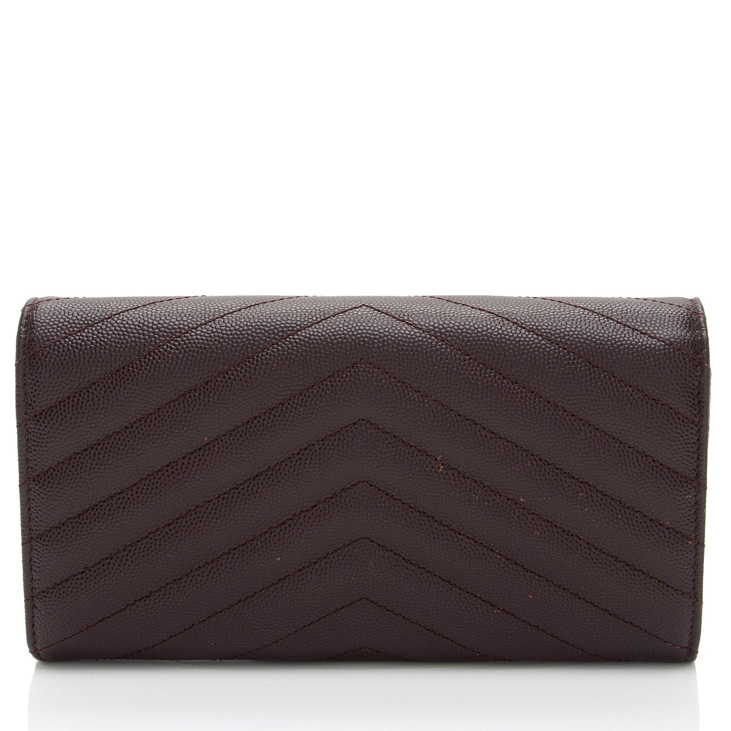 Saint Laurent Matelasse Grain de Poudre Monogram Wallet (SHF-D9u1hR)