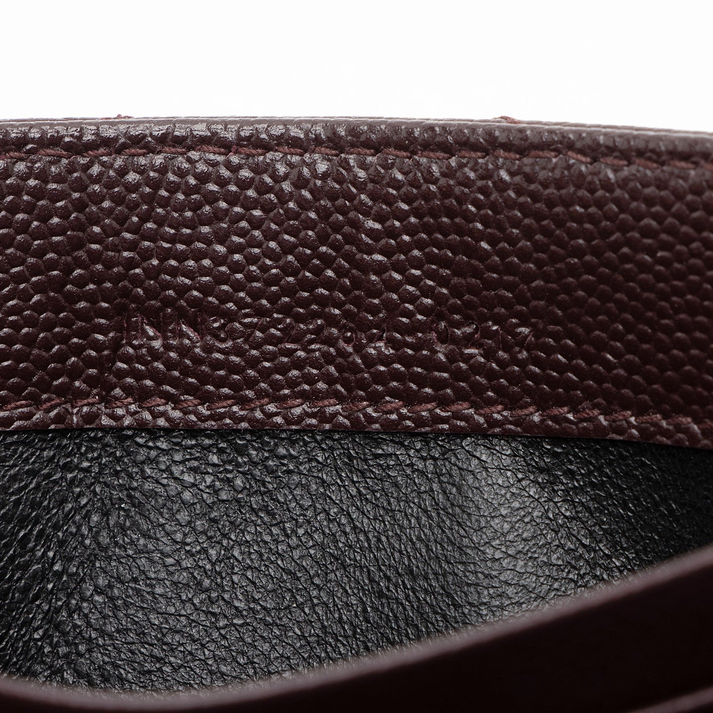 Saint Laurent Matelasse Grain de Poudre Monogram Wallet (SHF-D9u1hR)