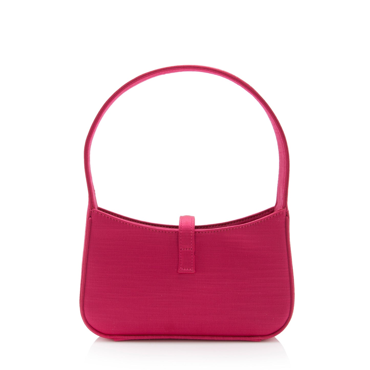 Saint Laurent Satin Monogram Le 5 A 7 Mini Hobo (SHF-TY5jhD)