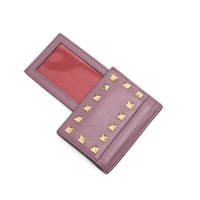 Valentino Garavani Rockstud Card Holder