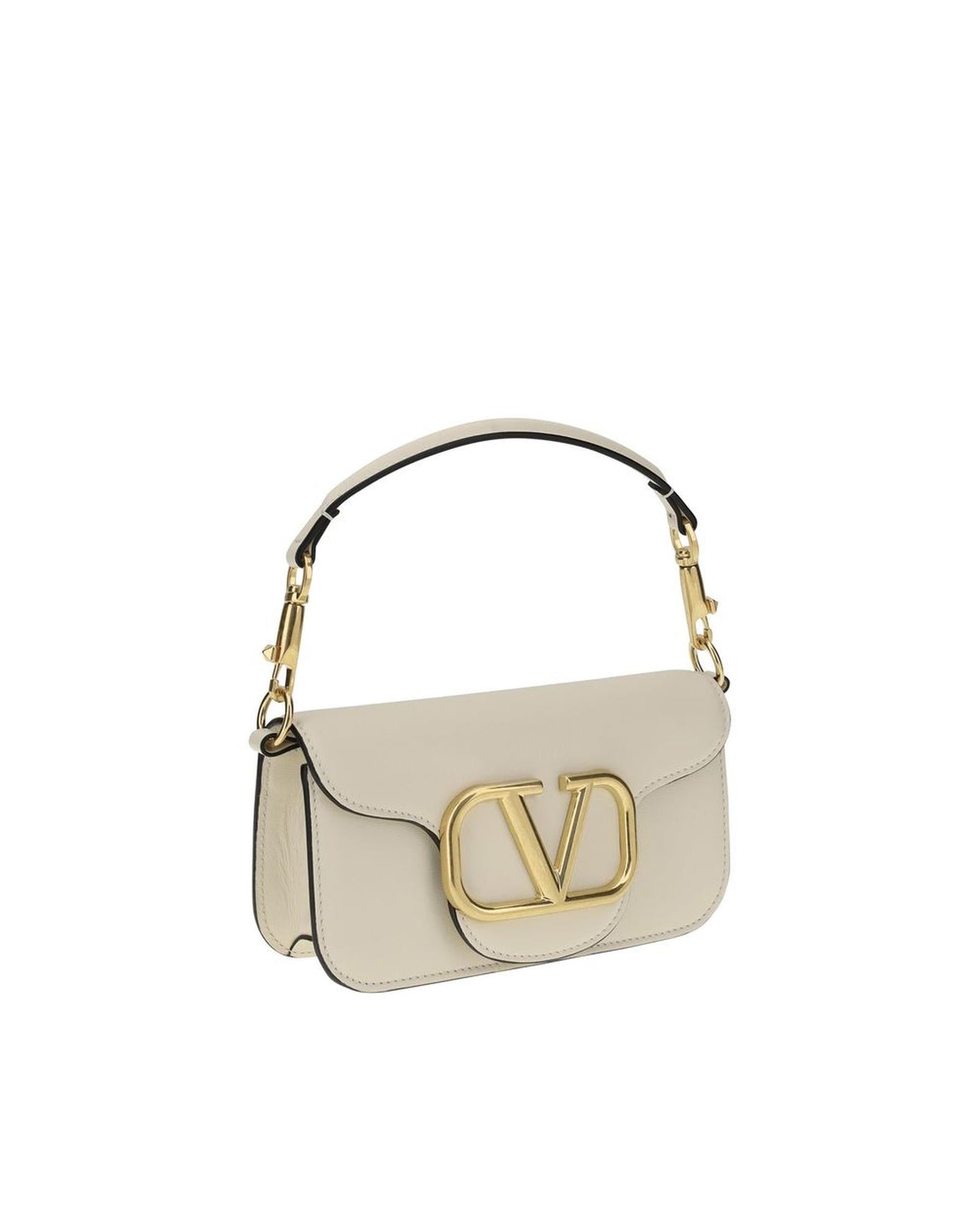 Valentino Garavani Roman Stud Shoulder Bag Women Cream