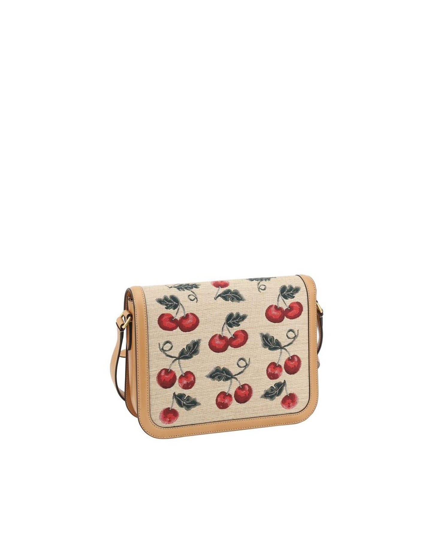 Valentino Garavani Roman Stud Cherry Print Shoulder Bag Women Multicolor