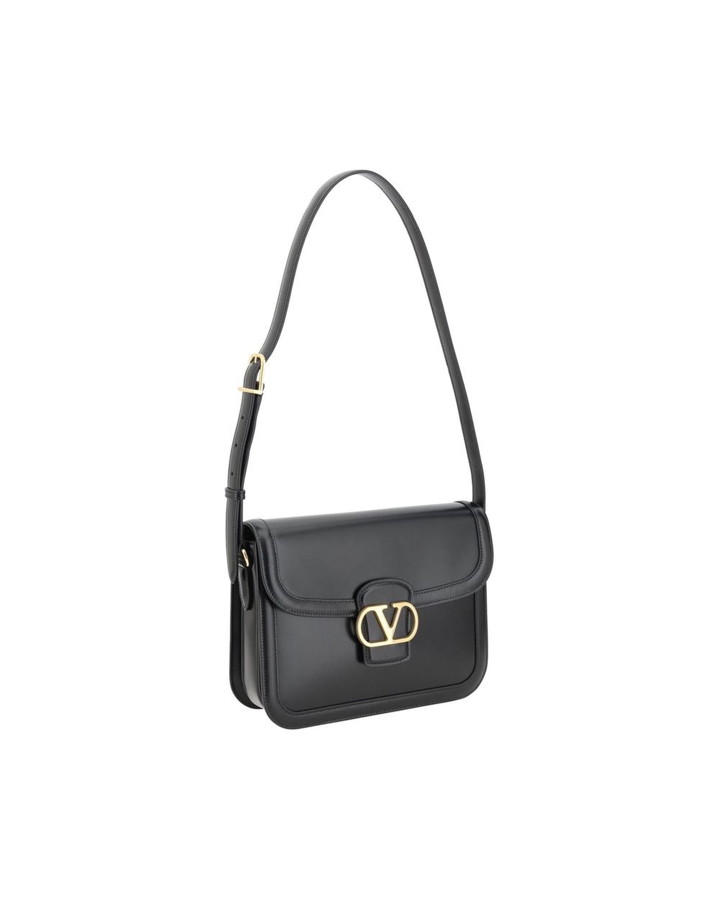 Valentino Garavani Roman Stud Shoulder Bag Women Black