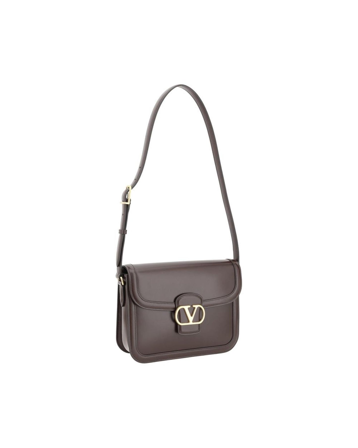 Valentino Garavani Roman Stud Shoulder Bag Women Brown