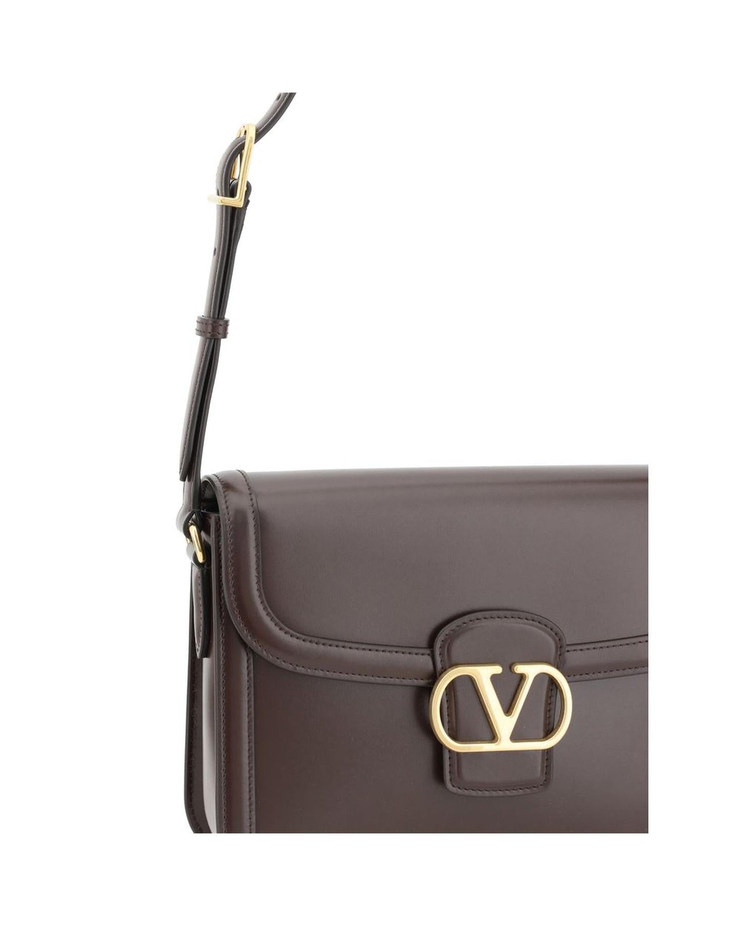 Valentino Garavani Roman Stud Shoulder Bag Women Brown