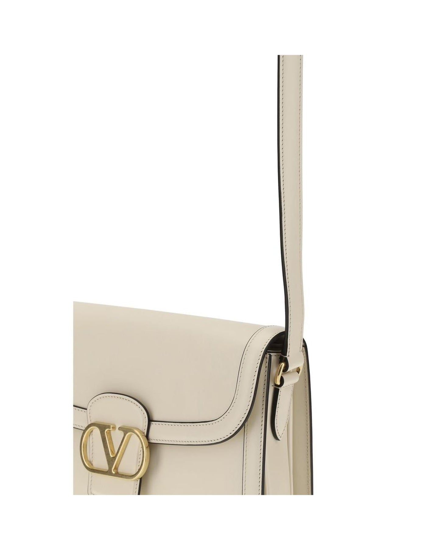 Valentino Garavani Roman Stud Shoulder Bag Women Cream