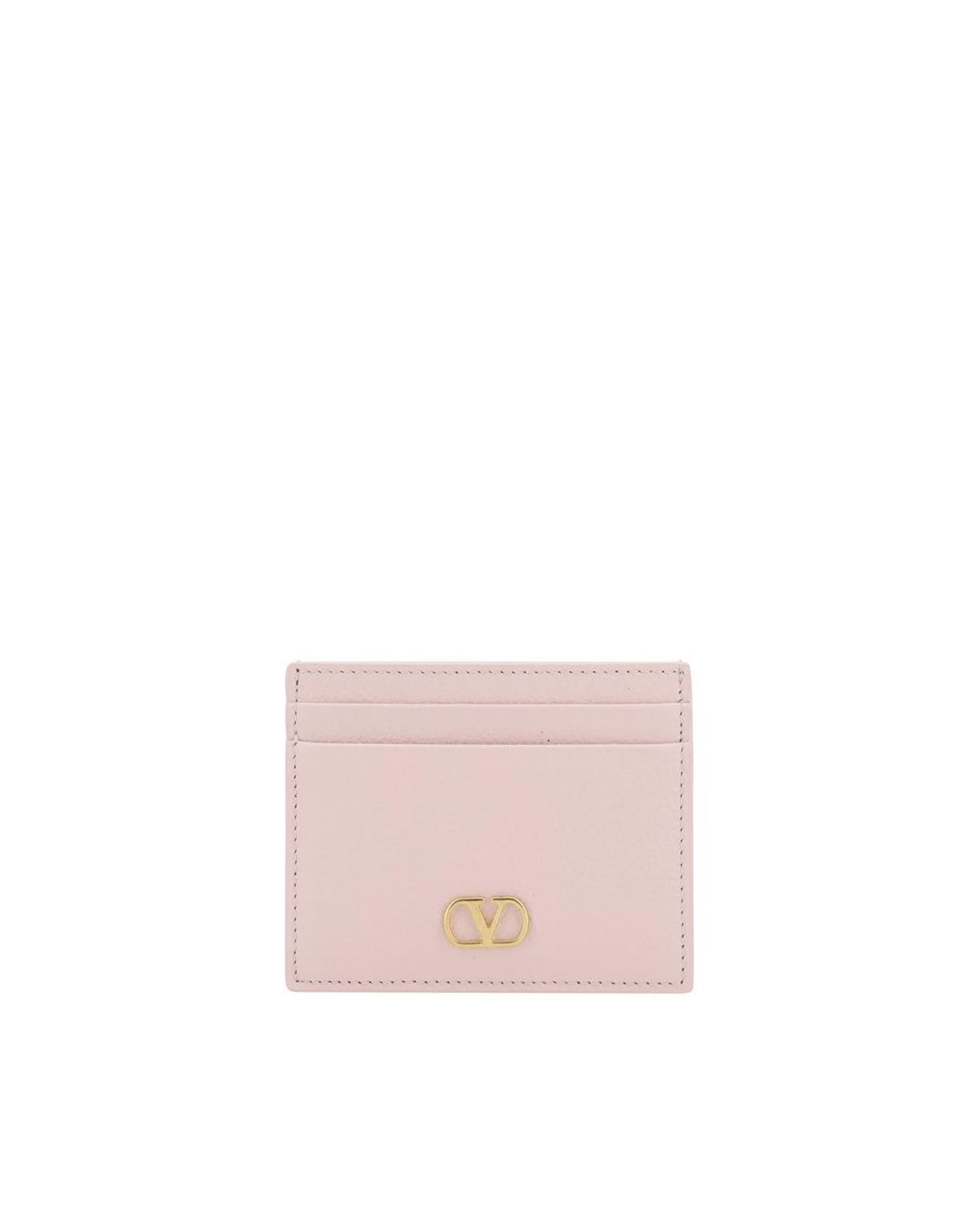 Valentino Garavani Rockstud Card Holder Leather Wallet Women Multicolor Wallets & Pouches ONE SIZE Multicolor