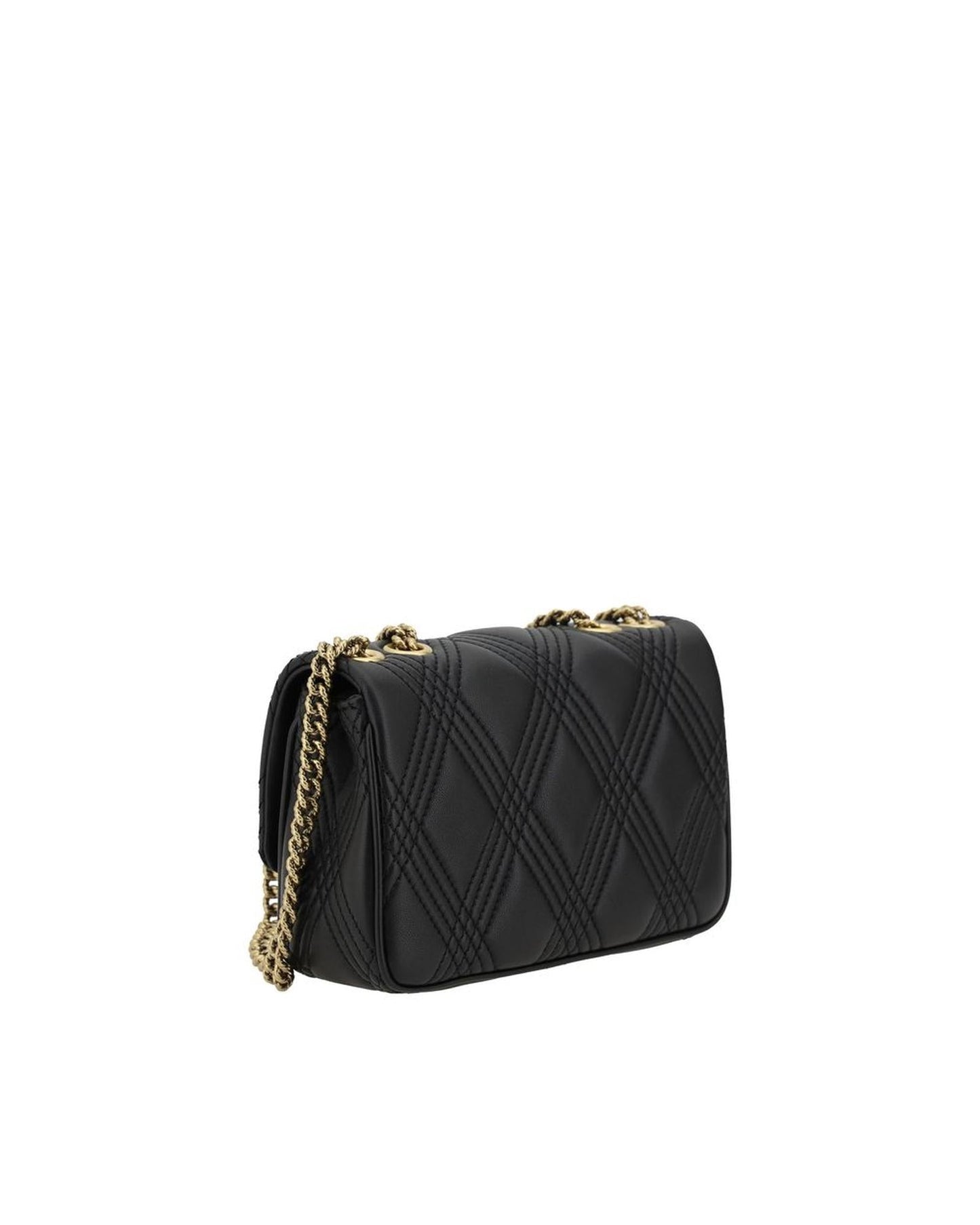 Valentino Garavani Roman Stud Quilted Shoulder Bag Women Black