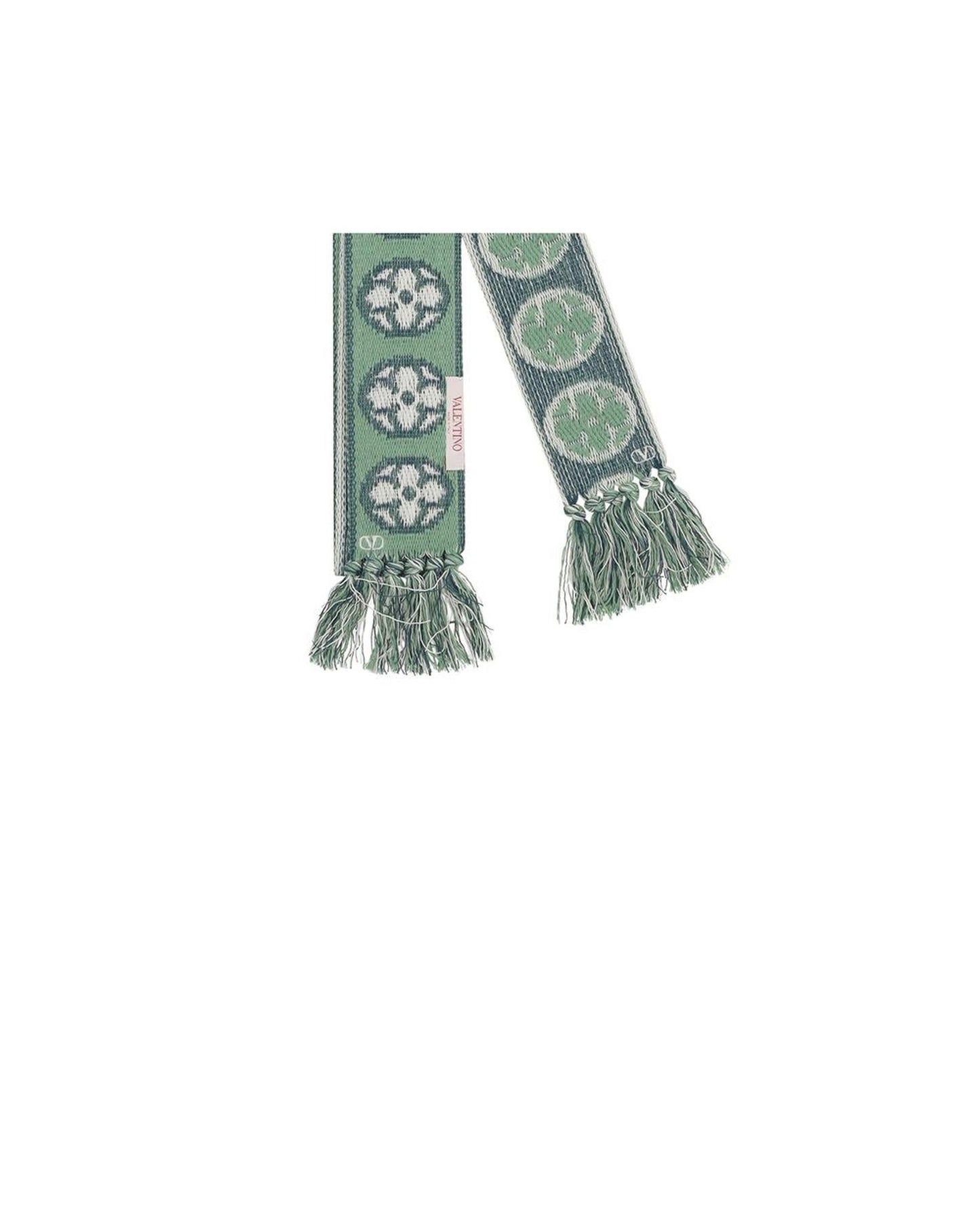 Valentino Garavani Floral Pattern Scarf - Woven Style Women Multicolor Scarves & Shawls