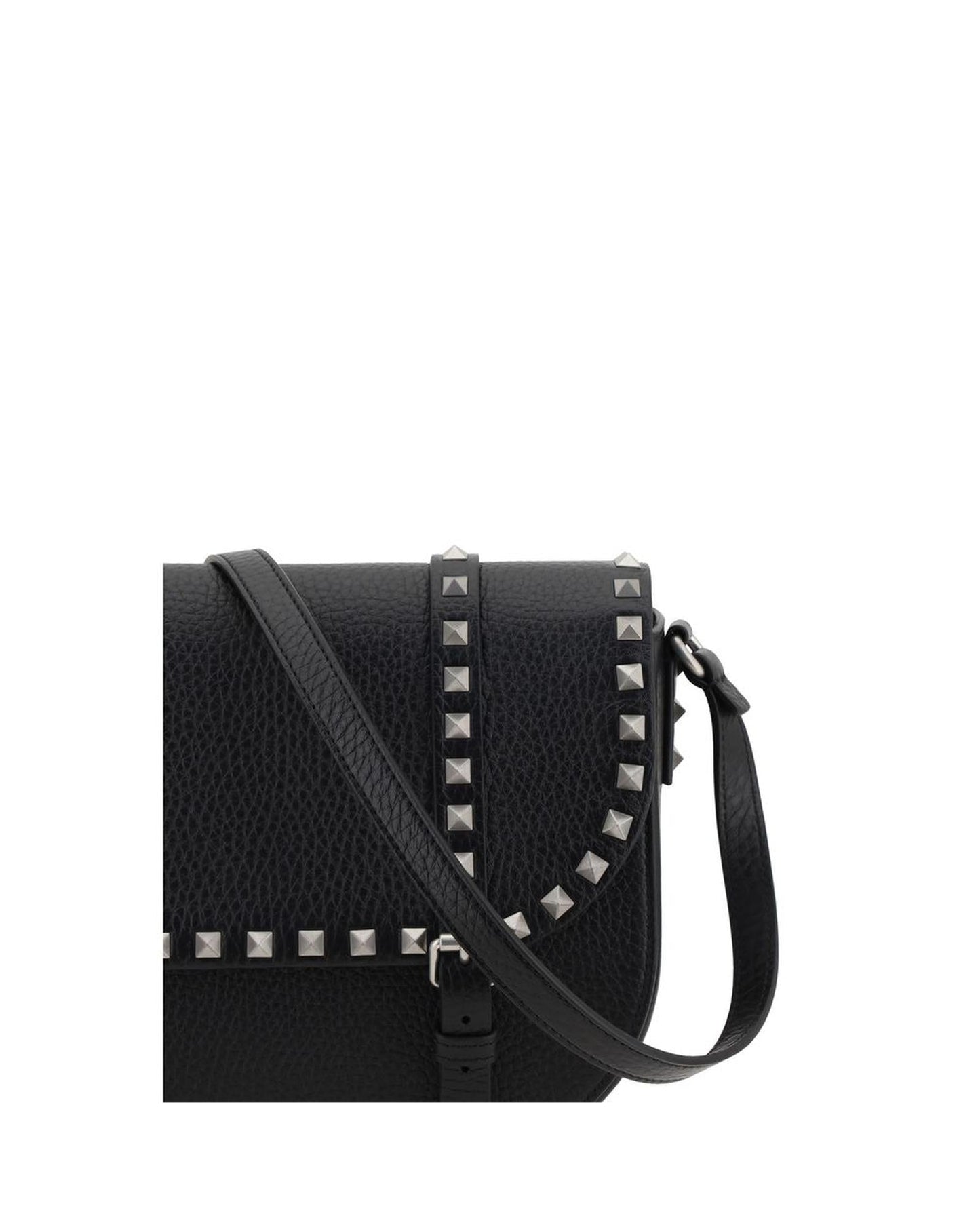 Valentino Garavani Rockstud Shoulder Bag Men Black