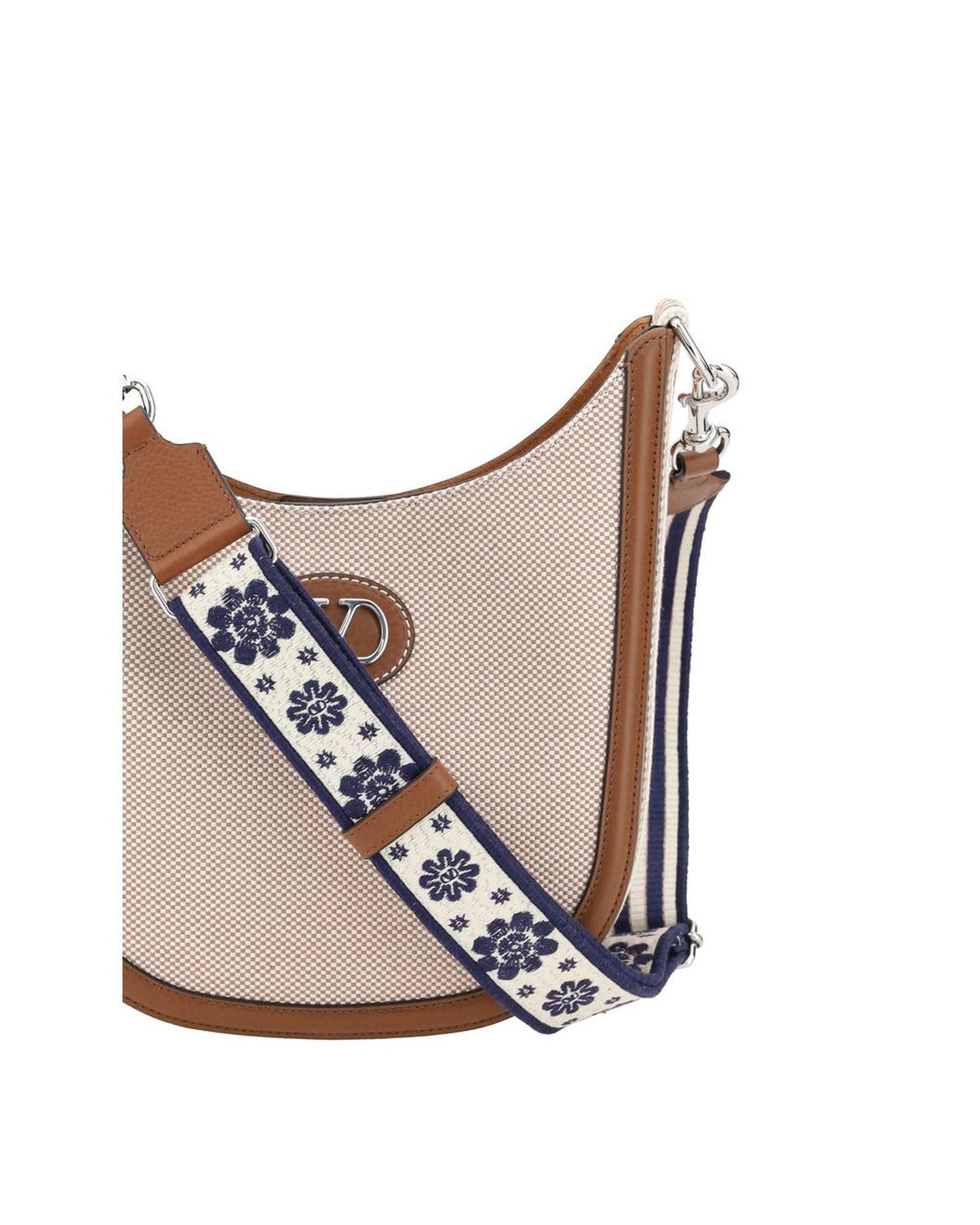 Valentino Garavani Roman Stud Small Half-Moon Bag Men Multicolor Shoulder Bags