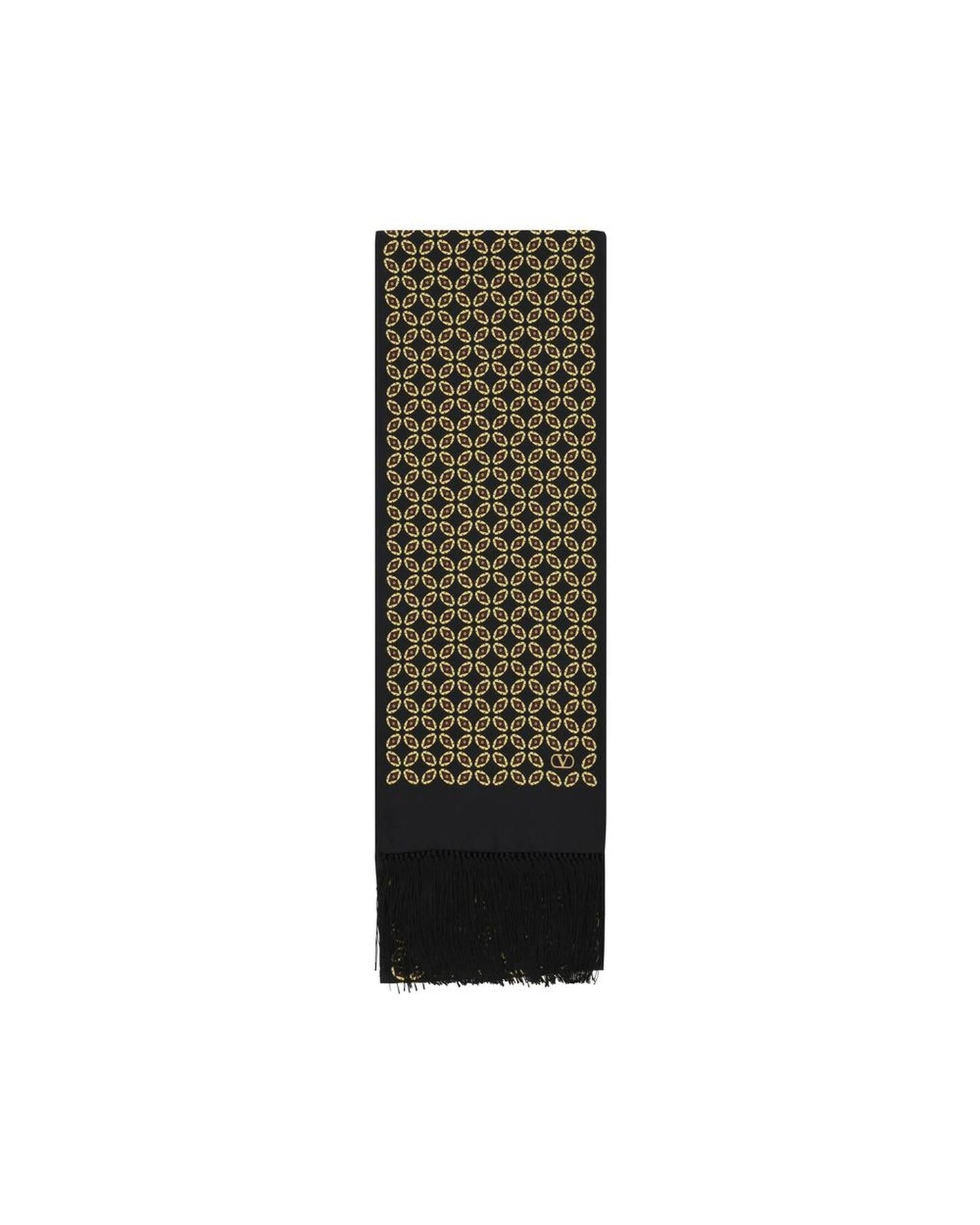 Valentino Garavani Geometric Silk Scarf Model VA6Y2E600AATRRCGBB Men Multicolor Scarves & Shawls One Size Multicolor