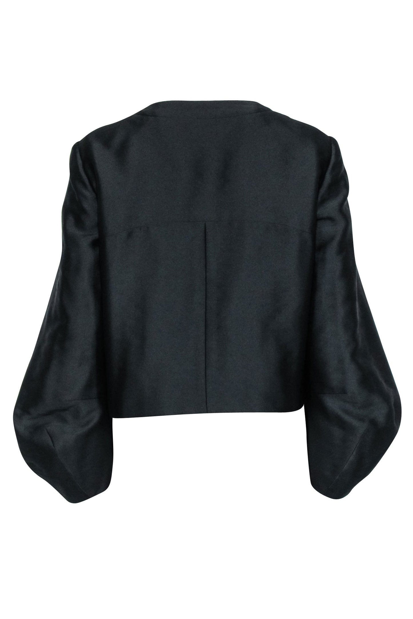 Valentino - Black Bubble Sleeve Bolero Jacket Sz 10