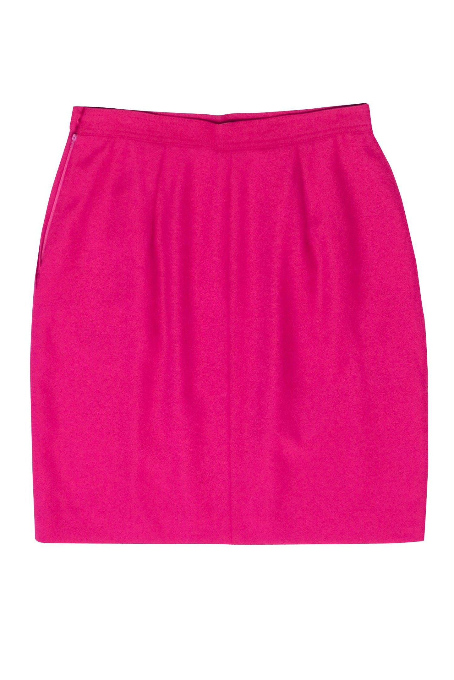 Valentino - Deep Pink Pencil Skirt Sz 8
