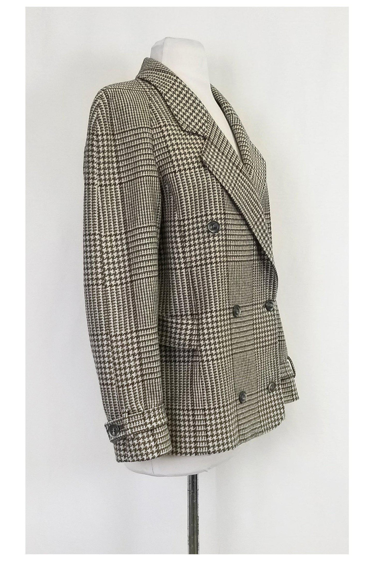 Valentino - Grey Printed Blazer Sz 10