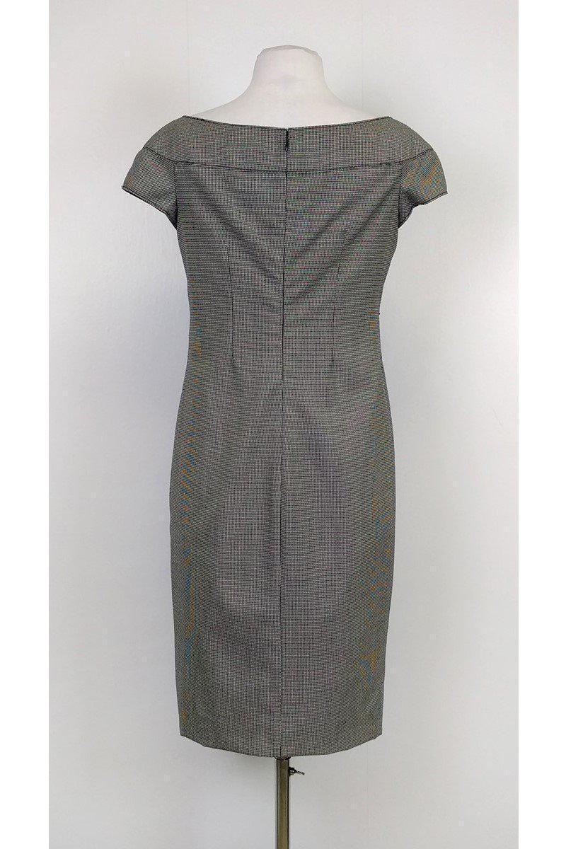 Valentino - Houndstooth Cap Sleeve Dress Sz 4