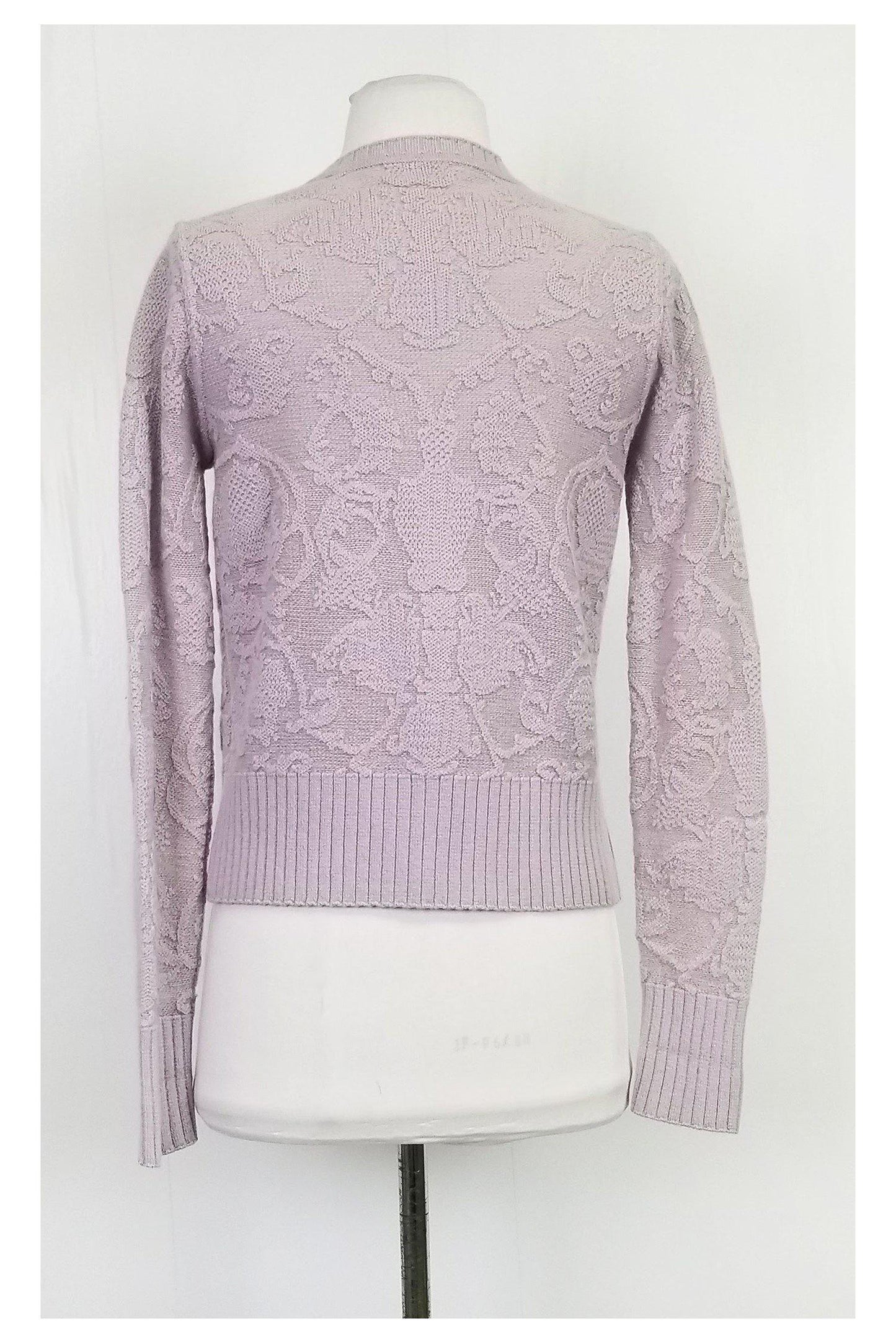 Valentino - Periwinkle Button-Up Cardigan Sz 4