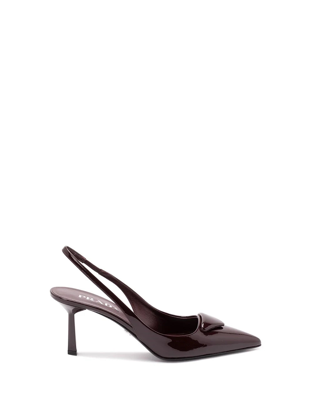 Prada Women Patent Leather Slingback Pumps
