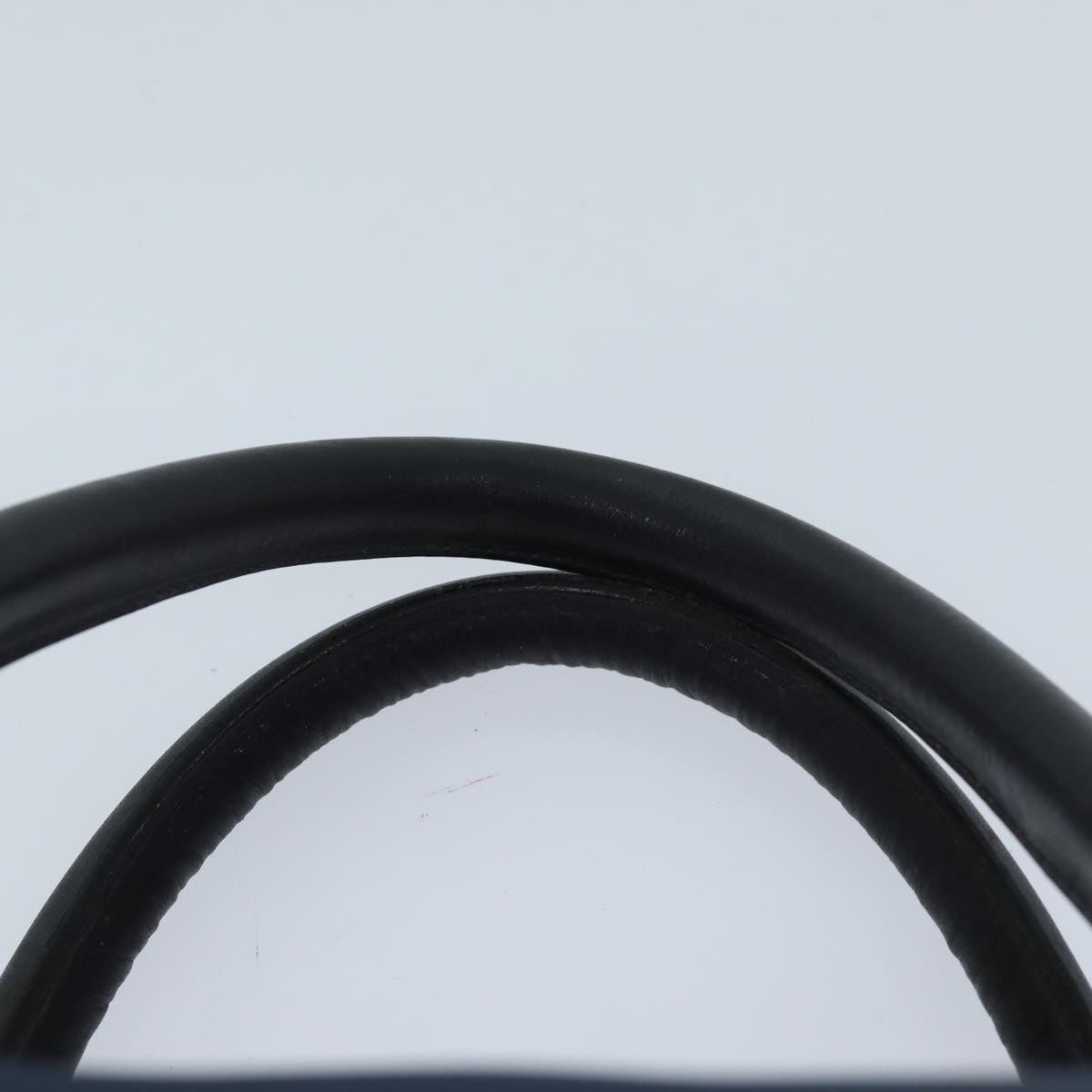 CELINE Boston Bag Canvas Navy Auth bs13182